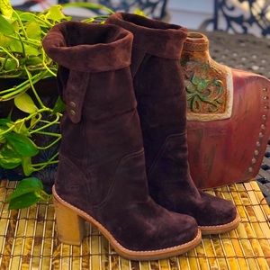 UGG Josie Convertible Suede Boot